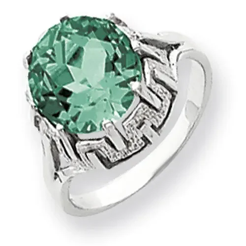 10mm Mount Saint Helens Ring 14k white Gold Y4515MS