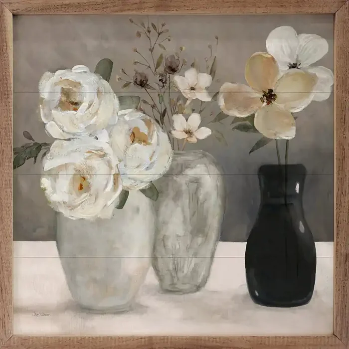 12×12 Contrasting Focus II Framed Wall Decor