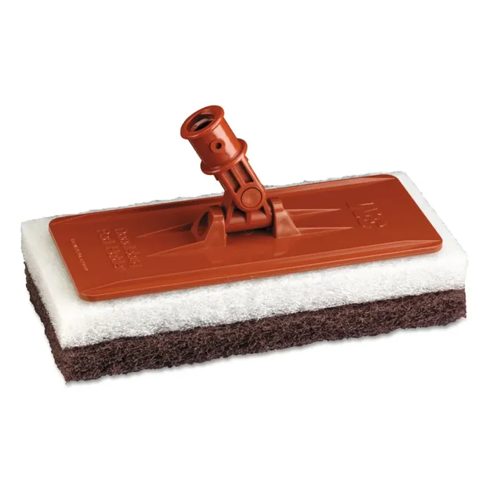 3M™ Doodlebug Threaded Pad Holder Kit, 4.63 X 10, Orange