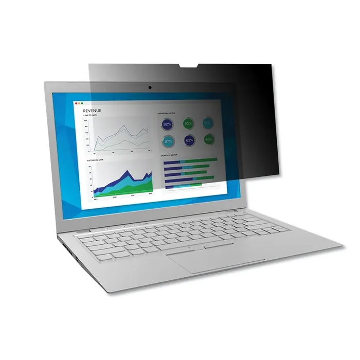 3M™ Frameless Blackout Privacy Filter For 15.6″ Widescreen Laptop, 16 9 Aspect Ratio