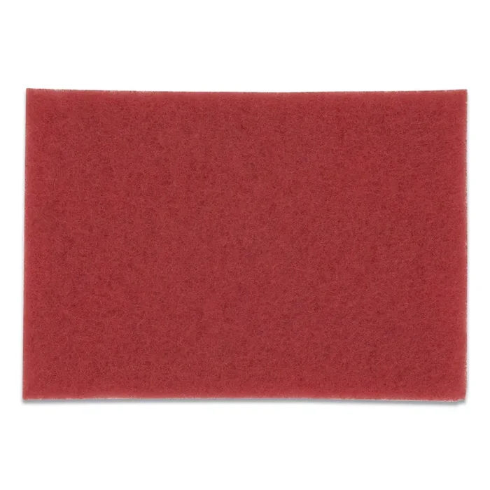 3M™ Low-Speed Buffer Floor Pads 5100, 20 X 14, Red, 10/carton