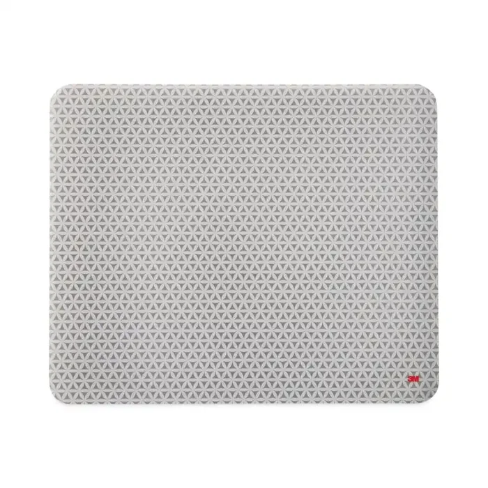 3M™ Precise Mouse Pad with Nonskid Repositionable Adhesive Back, 8.5 x 7, Bitmap Design
