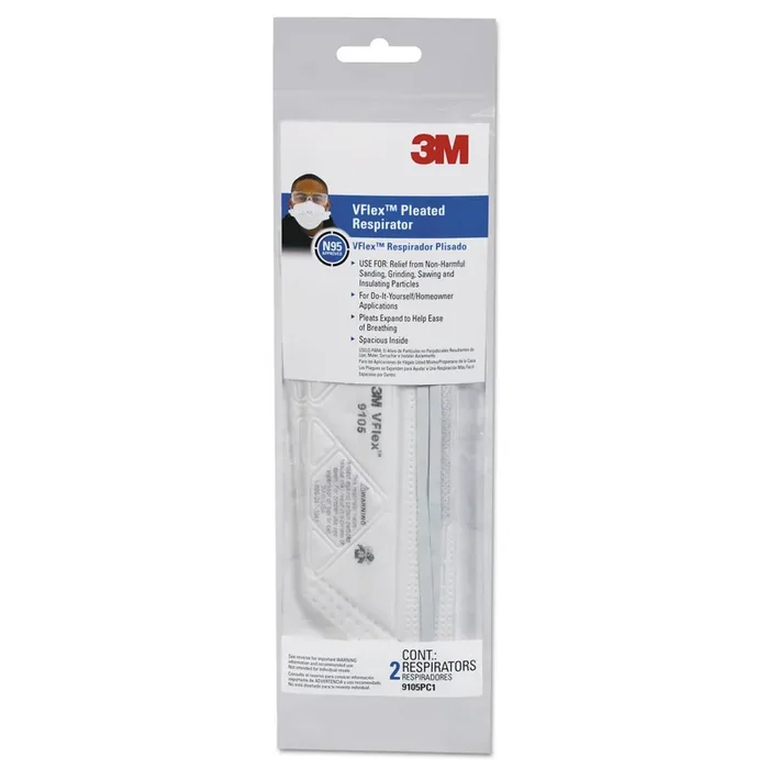 3M™ VFlex Particulate Respirator N95, Standard Size, 50/Box