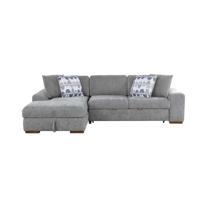 9624GY*2LC2R – (2)2-Piece Sectional with Left Chaise