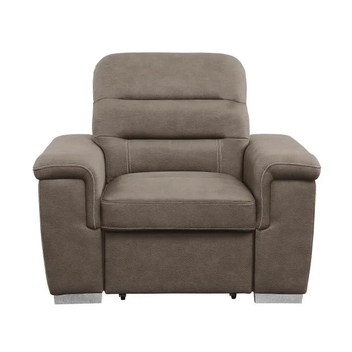9808STP-1 – Chair with Pull-out Ottoman