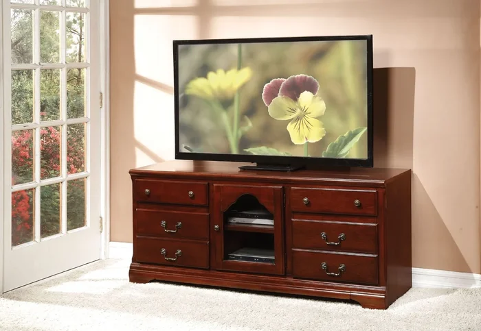 ACME Hercules Cherry TV Stand Model 91113