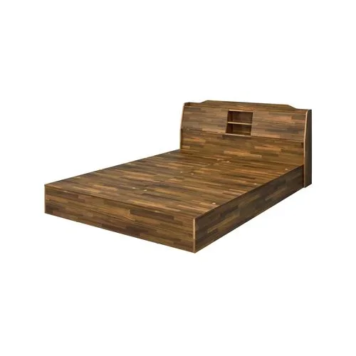 ACME Hestia Walnut Finish Queen Bed Model BD00542Q