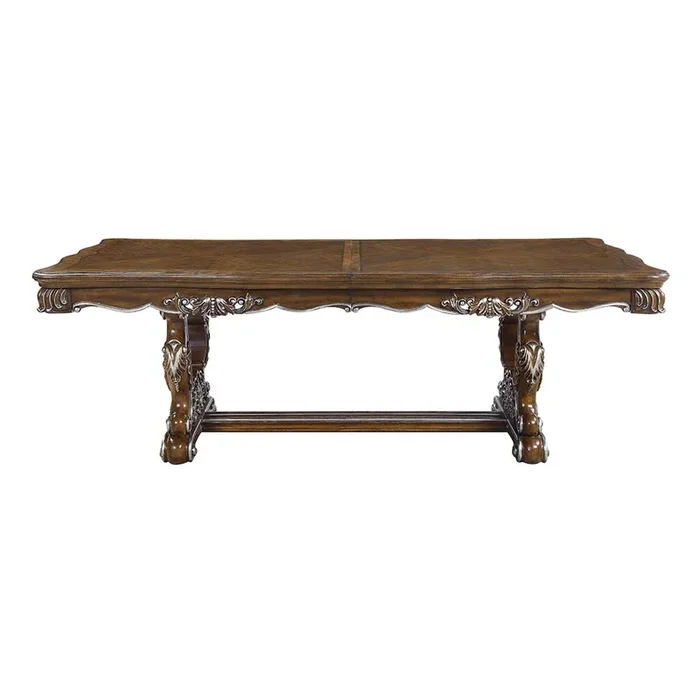 ACME Latisha Antique Oak Finish Dining Table Model DN01357