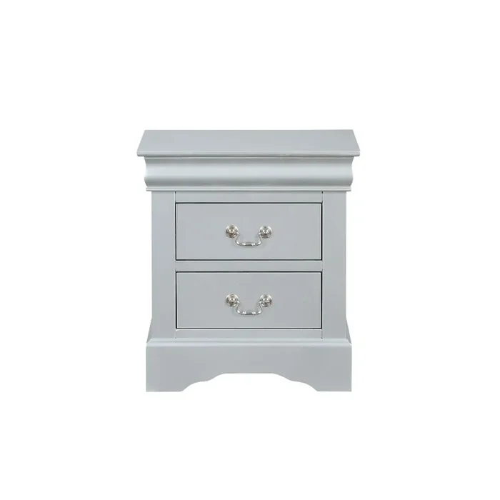 ACME Louis Philippe Platinum Nightstand Model 26733