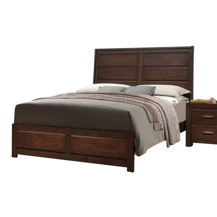 ACME Oberreit Walnut Bed Model 25790