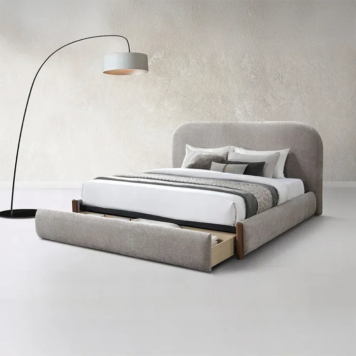 ACME Orane Gray Queen Bed w/Storage Model BD04592Q