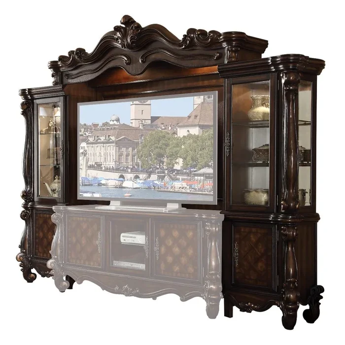ACME Versailles Cherry Oak Entertainment Center Model 91325