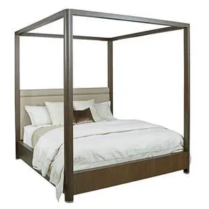 AD Modern Organics Freemont Queen Canopy Bed 5/0 Complete