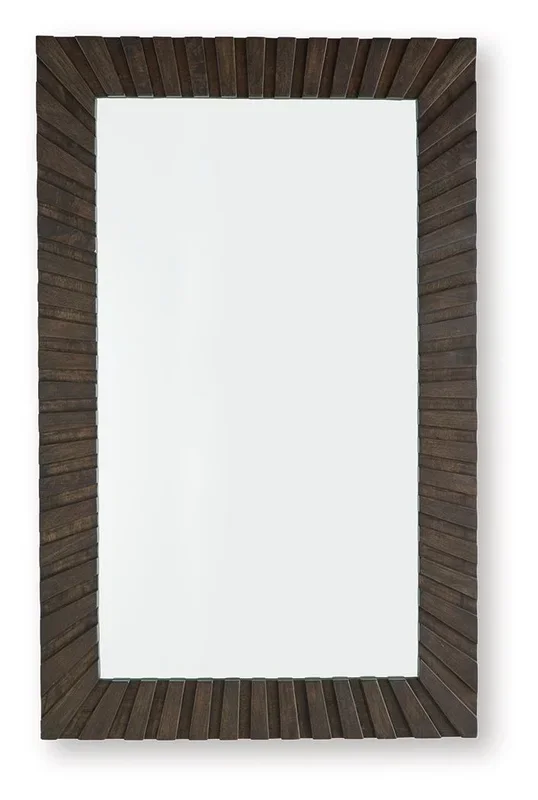 Advin – Accent Mirror – Dark Brown