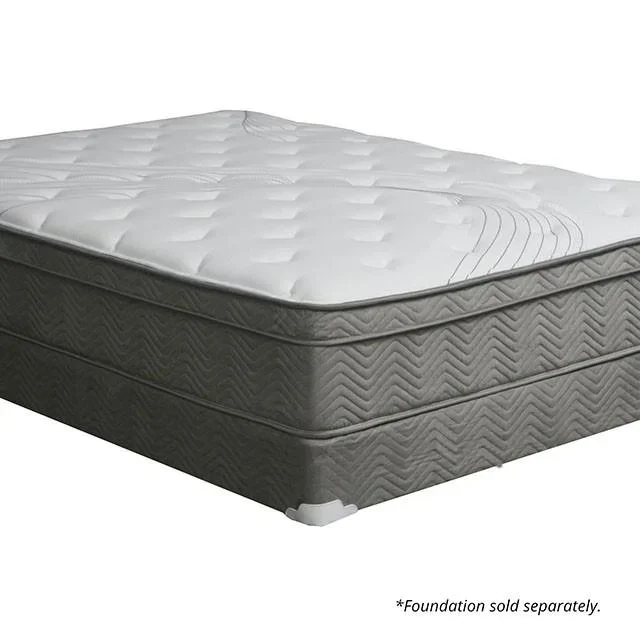 AFTON White/Gray 12″ Euro Box Pocket Coil, Full