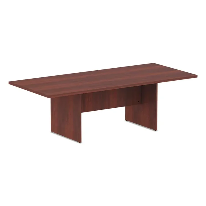 Alera® Alera Valencia Series Conference Table, Rectangular, 94.5w x 41.38d x 29.5h, Medium Cherry