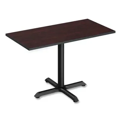 Alera® Reversible Laminate Table Top, Rectangular, 47.63 X 23.63, Medium Cherry/mahogany