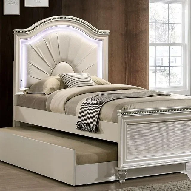 Allie Bed Beige & Pink