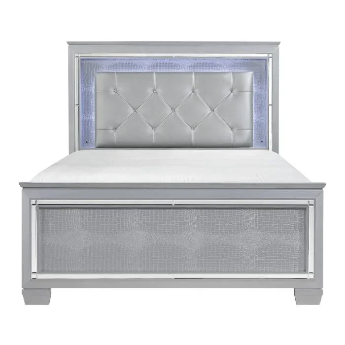 Allura (3)Queen Bed, LED Lighting