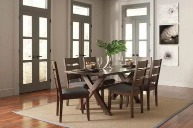 Alston Rectangular 71-inch Dining Table Knotty Nutmeg / CS-106381