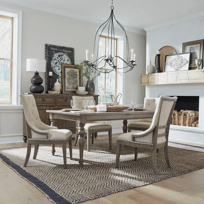 Americana Farmhouse – Leg Table Set