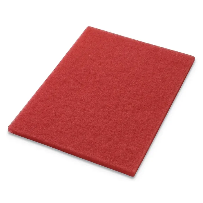 Americo® Buffing Pads, 14 X 20, Red, 5/carton