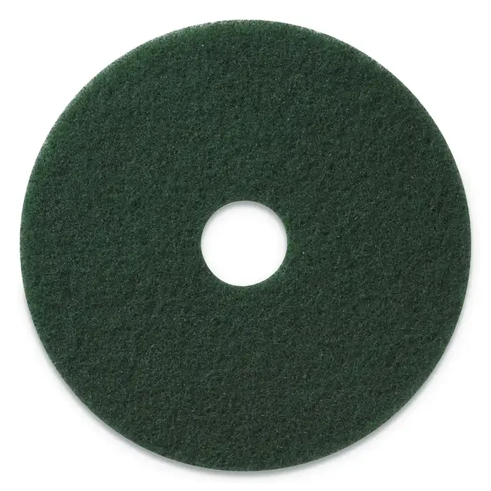 Americo® Scrubbing Pads, 20″ Diameter, Green, 5/carton
