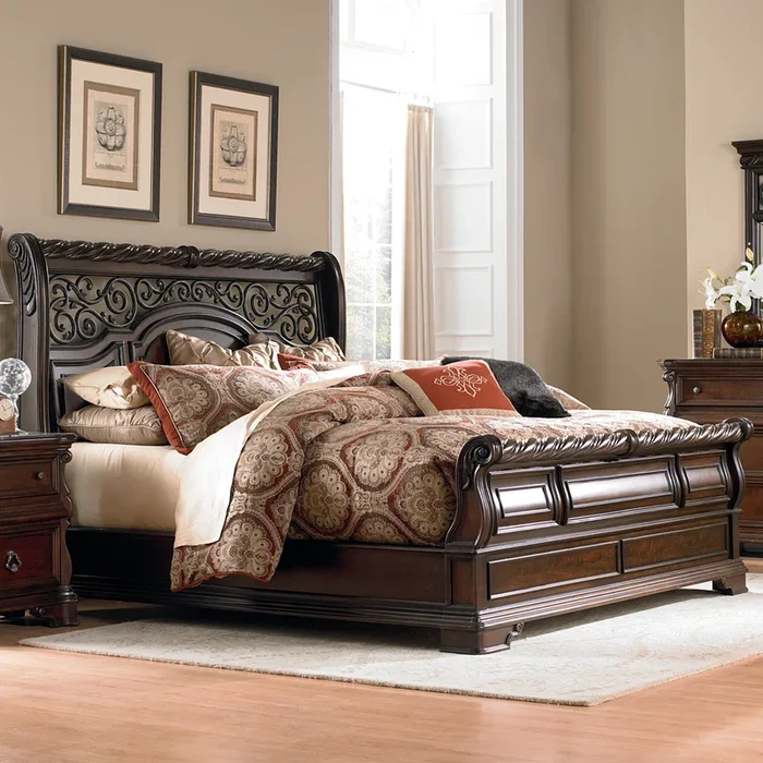 Arbor Place – Sleigh Bed