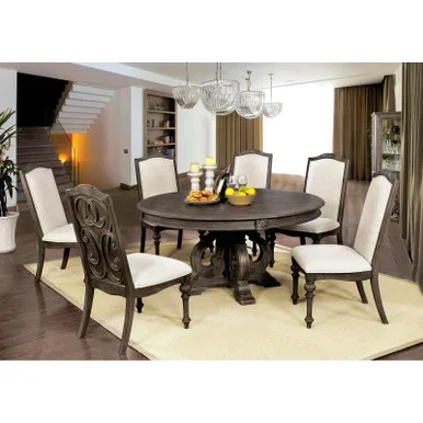 ARCADIA 5 Pc. Round Dining Table Set / CM3150RT-5PC