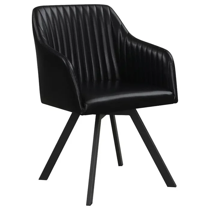 Arika – Upholstered Swivel Dining Arm Chair