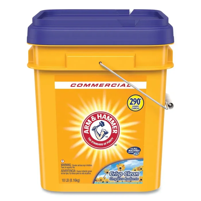 Arm & Hammer™ Powder Laundry Detergent, Crisp Clean, 18 lb Pail