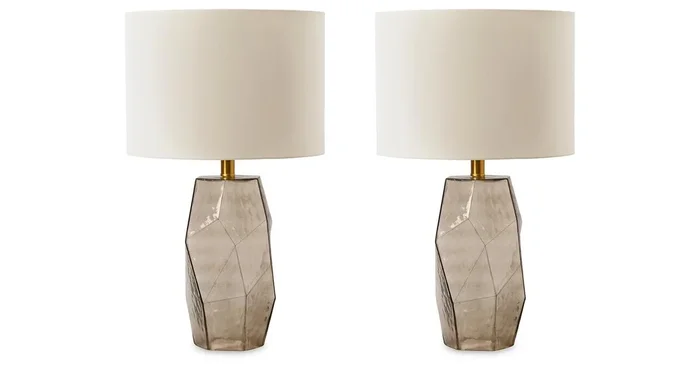 ASHLEY FURNITURE 2-piece Table Lamp Set PKG014166 | Home Haven Furniture and Appliance