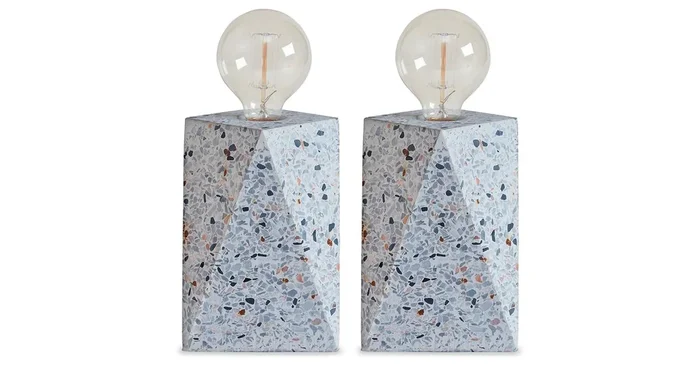 ASHLEY FURNITURE 2-piece Table Lamp Set PKG014911 | Home Haven Furniture and Appliance