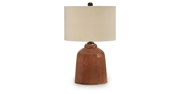 ASHLEY FURNITURE Aaleahya Table Lamp Glass Table Lamp (1/cn) L430904 | Valley Furniture & Appliance