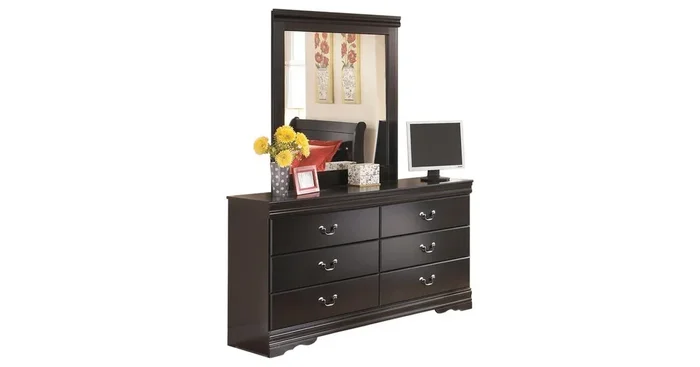ASHLEY FURNITURE Huey Vineyard Dresser and Mirror B128B1 | Home Haven Furniture and Appliance