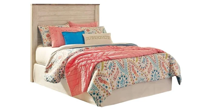 ASHLEY FURNITURE Willowton Full Panel Headboard B26787 | Home Haven Furniture and Appliance