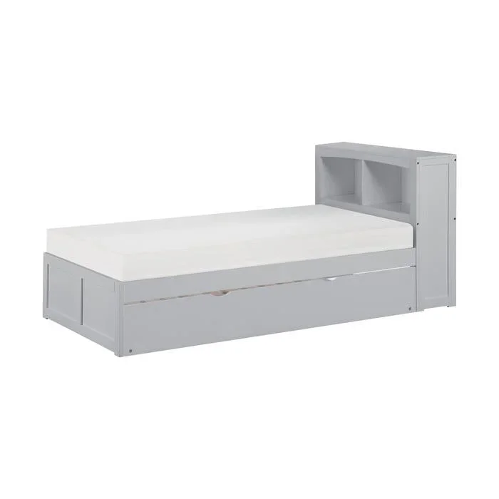 B2063BC-1R* – (3) Twin Bookcase Bed with Twin Trundle