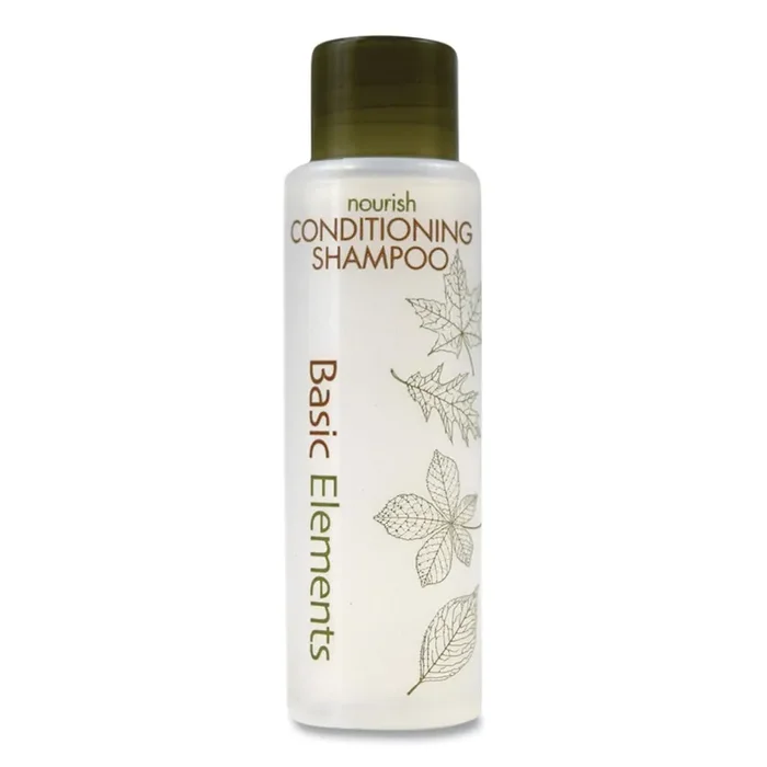 Basic Elements Conditioning Shampoo, Clean Scent, 1 Oz, 200/carton