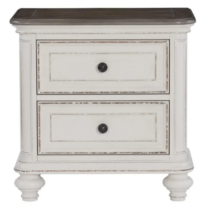 Baylesford Nightstand in Two Tone 1624W-4