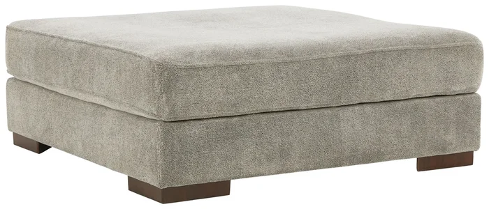 Bayless – Oversized Accent Ottoman – Smoke