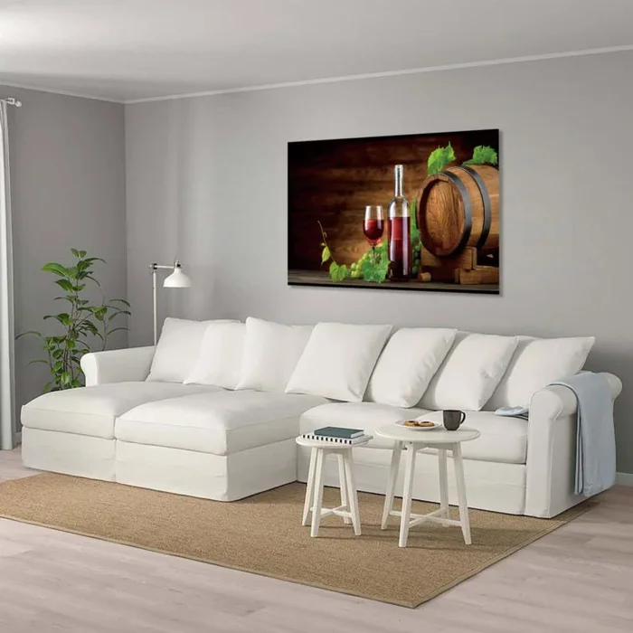 BECK Grape & Wine Wall Art Print