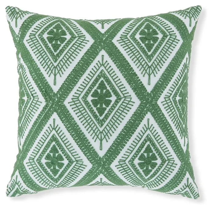Bellvale – Pillow (Set of 4) – Green / White