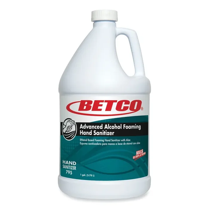Betco® Clario Advanced Alcohol Foaming Sanitizer, 1 Gal Bottle, Citrus, 4/carton
