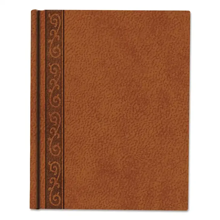 Blueline® Da Vinci Notebook, 1-Subject, Medium/College Rule, Tan Cover, (75) 9.25 x 7.25 Sheets