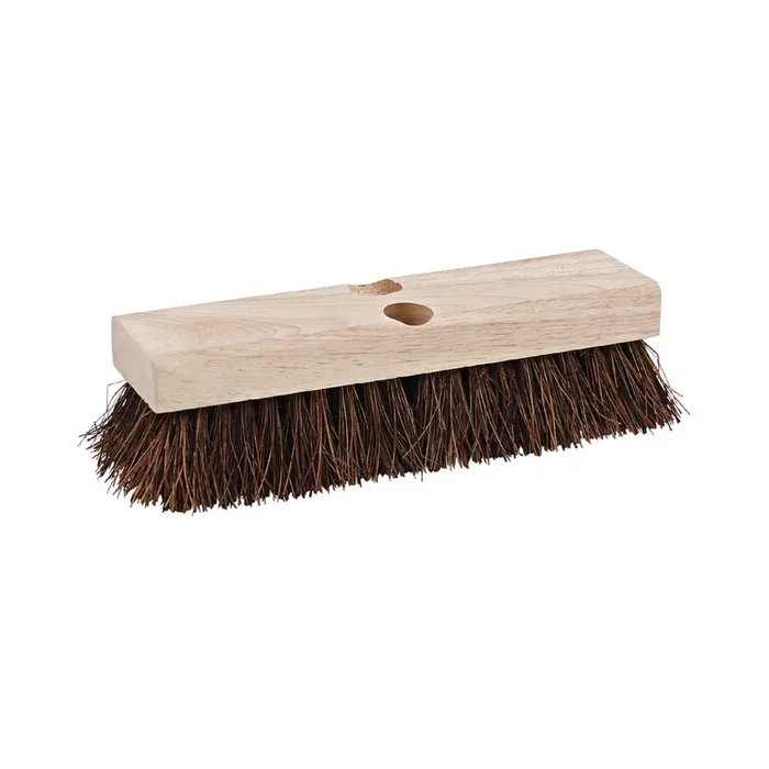 Boardwalk® Deck Brush Head, 2″ Brown Palmyra Bristles, 10″ Brush