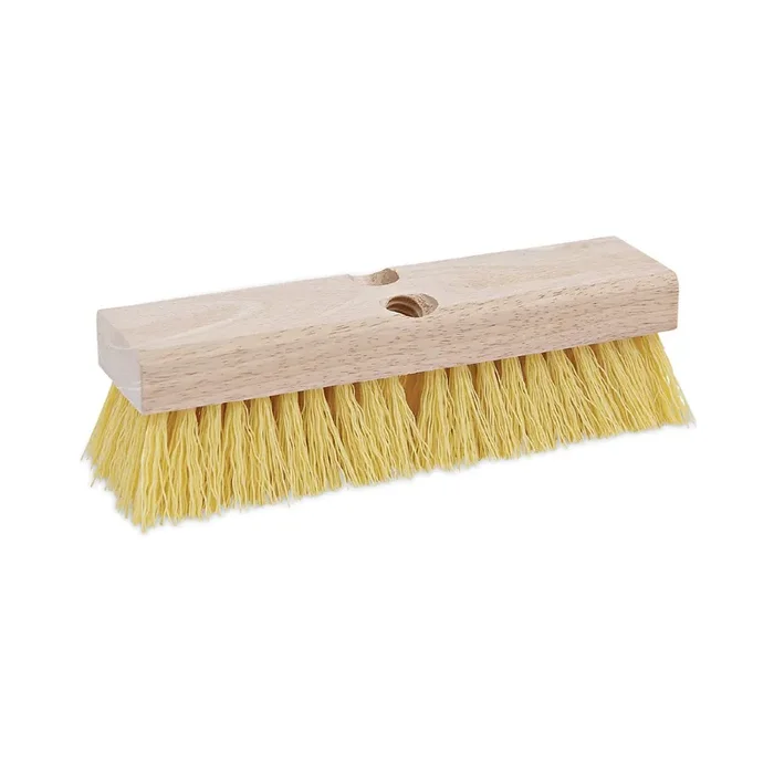 Boardwalk® Deck Brush Head, 2″ Cream Polypropylene Bristles, 10″ Brush