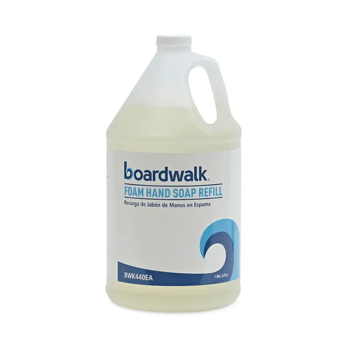 Boardwalk® Foaming Hand Soap Refill, Herbal Mint Scent, 1 gal