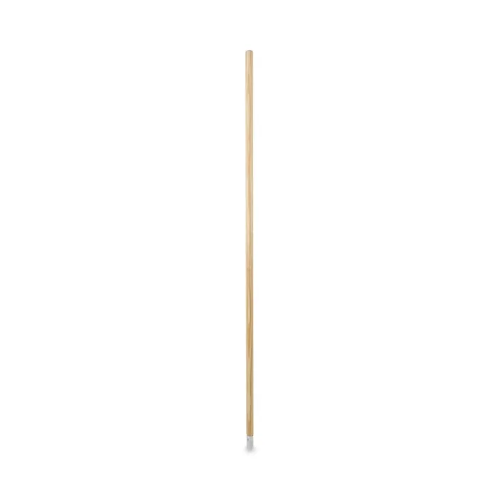 Boardwalk® Lie-Flat Screw-In Mop Handle, Lacquered Wood, 1.13″ dia x 54″, Natural