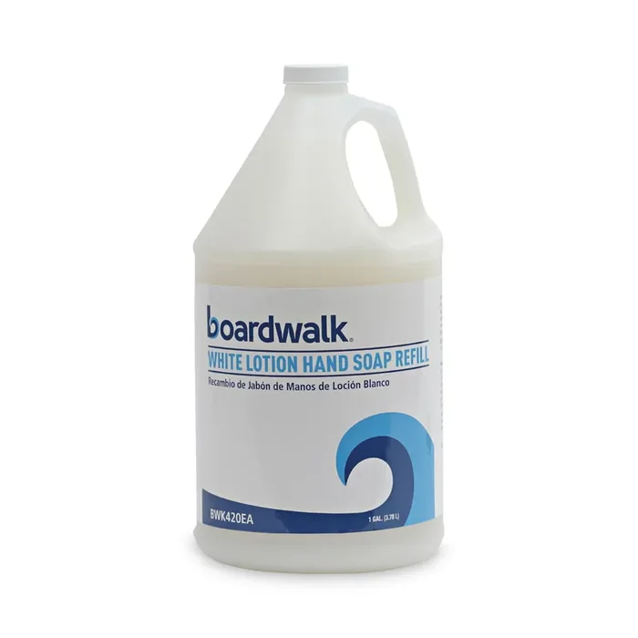 Boardwalk® Mild Cleansing Lotion Hand Soap Refill, Cherry Scent, 1 gal Bottle