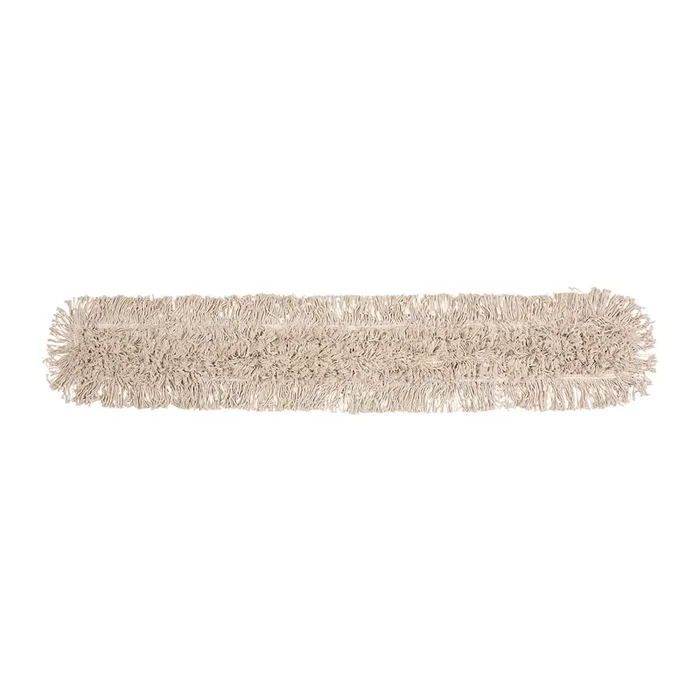 Boardwalk® Mop Head, Dust, Cotton, 48 X 3, White
